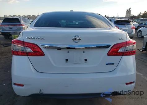 2014 Nissan Sentra Sl z USA, uszkodzony, nr VIN 3N1AB7AP9EY332568